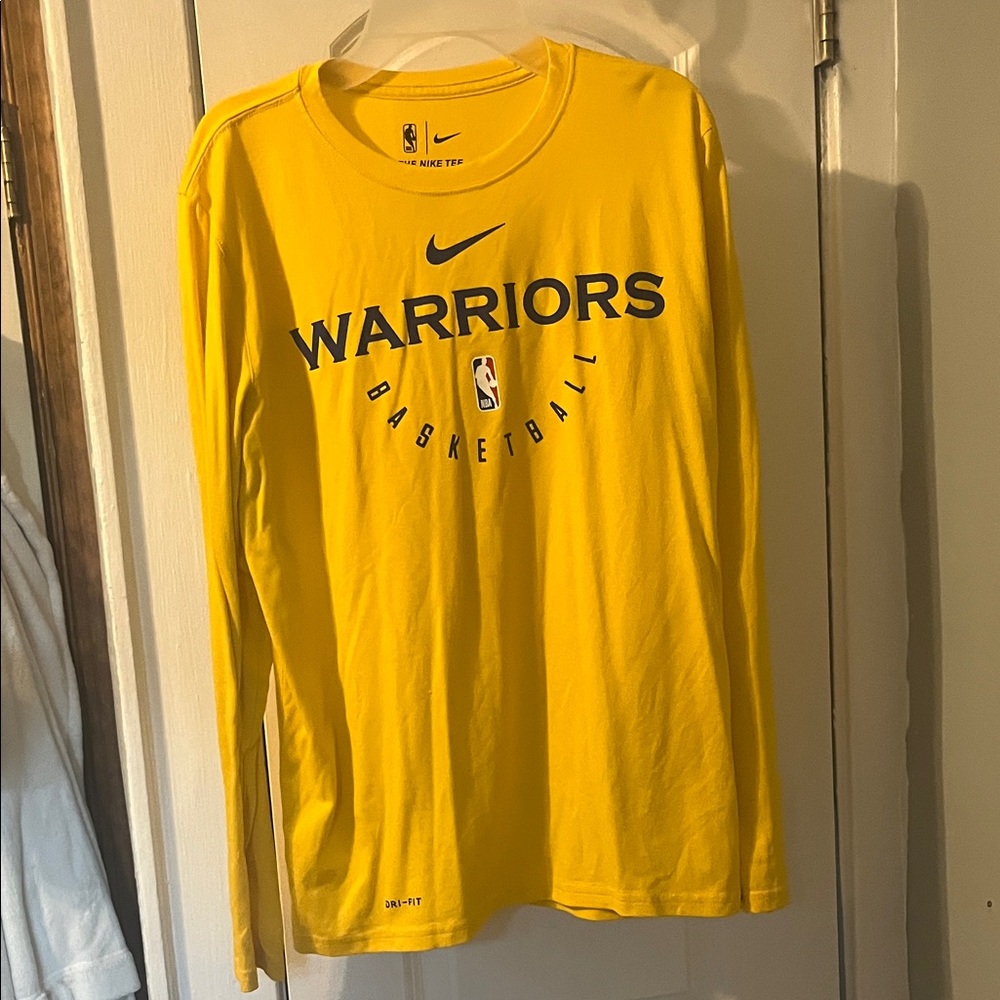 Nike Golden State Warriors Dri-Fit Shirt - like new, adult small